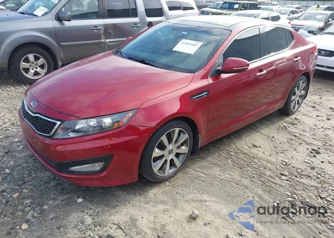2013 Kia Optima Sx из США, поврежденный, VIN 5XXGR4A63DG109605
